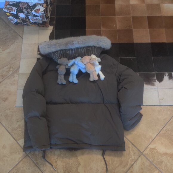 13DE Marzo down jacket size L New oversized - Picture 7 of 7